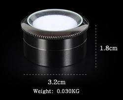 Wholesale Diamond Display Metal Case Stone Storage Box Gem Packaging