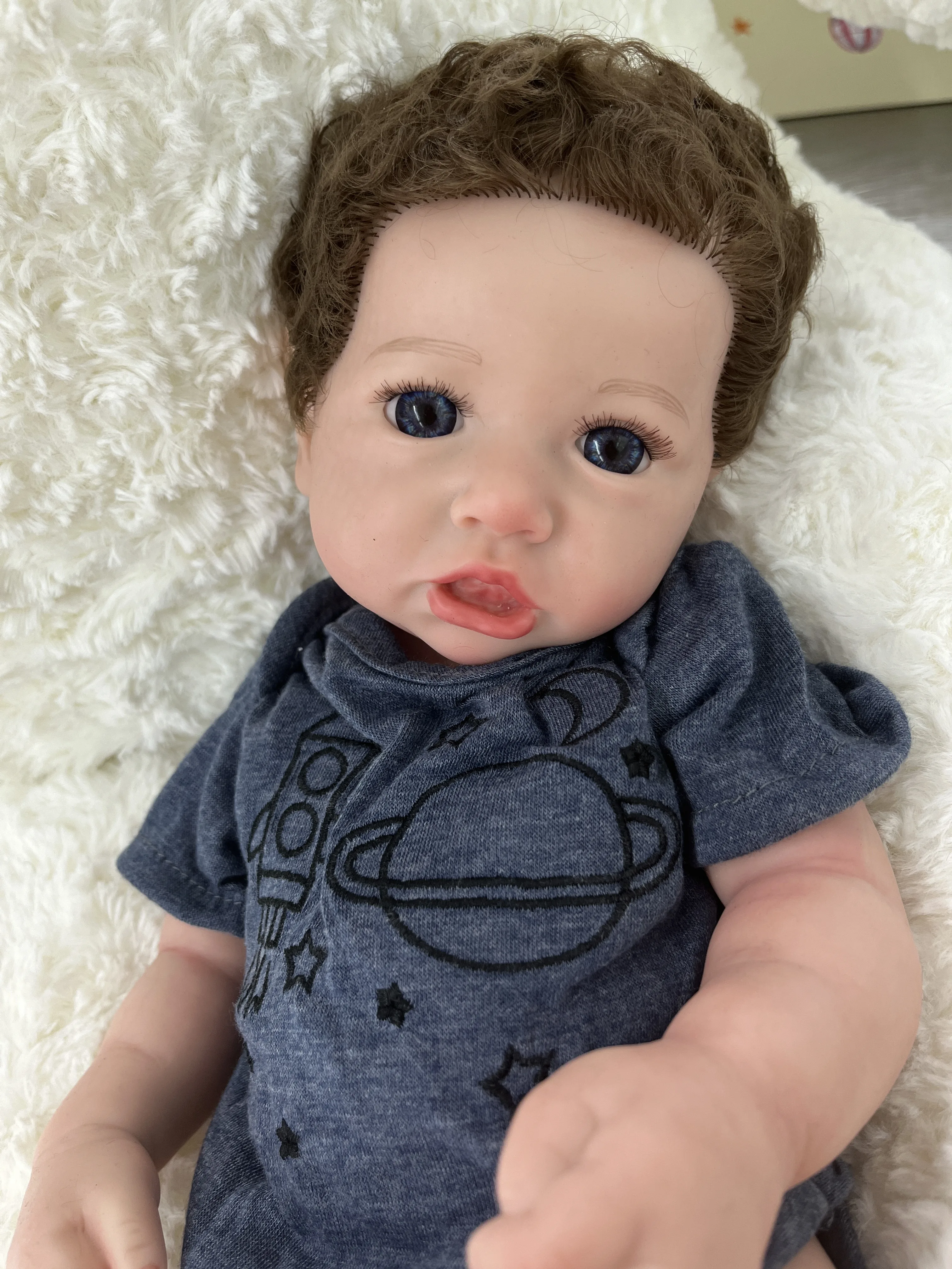 Direct factory High Quality Handmade Art Doll 16 Inch Fashion Silicone Platino Reborn baby dolls for girls