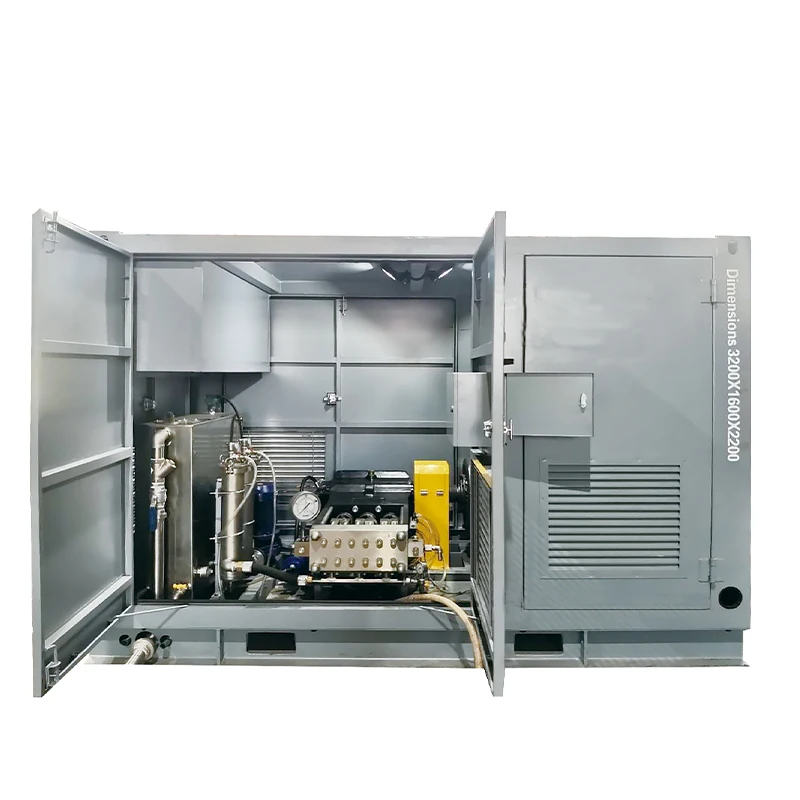 2024 Clean Dirty Portable Submersible Diesel Injection Water Pump Flowcontroller Window Cleaning Machine