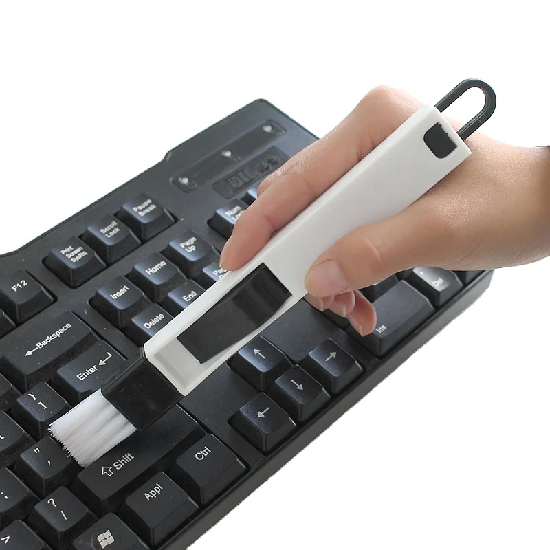 Multifunctional Window Door Keyboard Cleaning Brush For Groove Keyboard Cleaner Nook Cranny Dust Shovel Track Tools Accessories