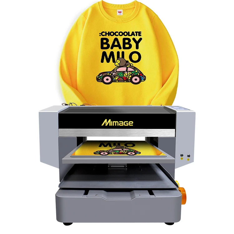 Automatic Flatbed A3 DTG Direct to cotton Garment Textile t shirt digital printing machine on clothes Printer