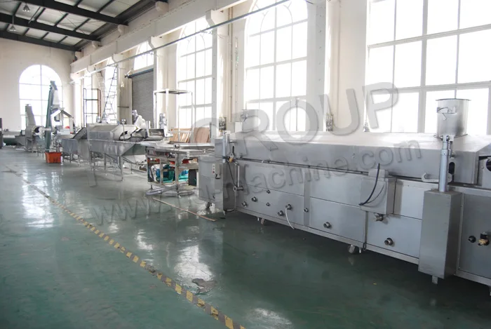 Full Automatic Frozen french fries baking machine/Potato Sticks making equipment manufacturing machines for small business ideas
