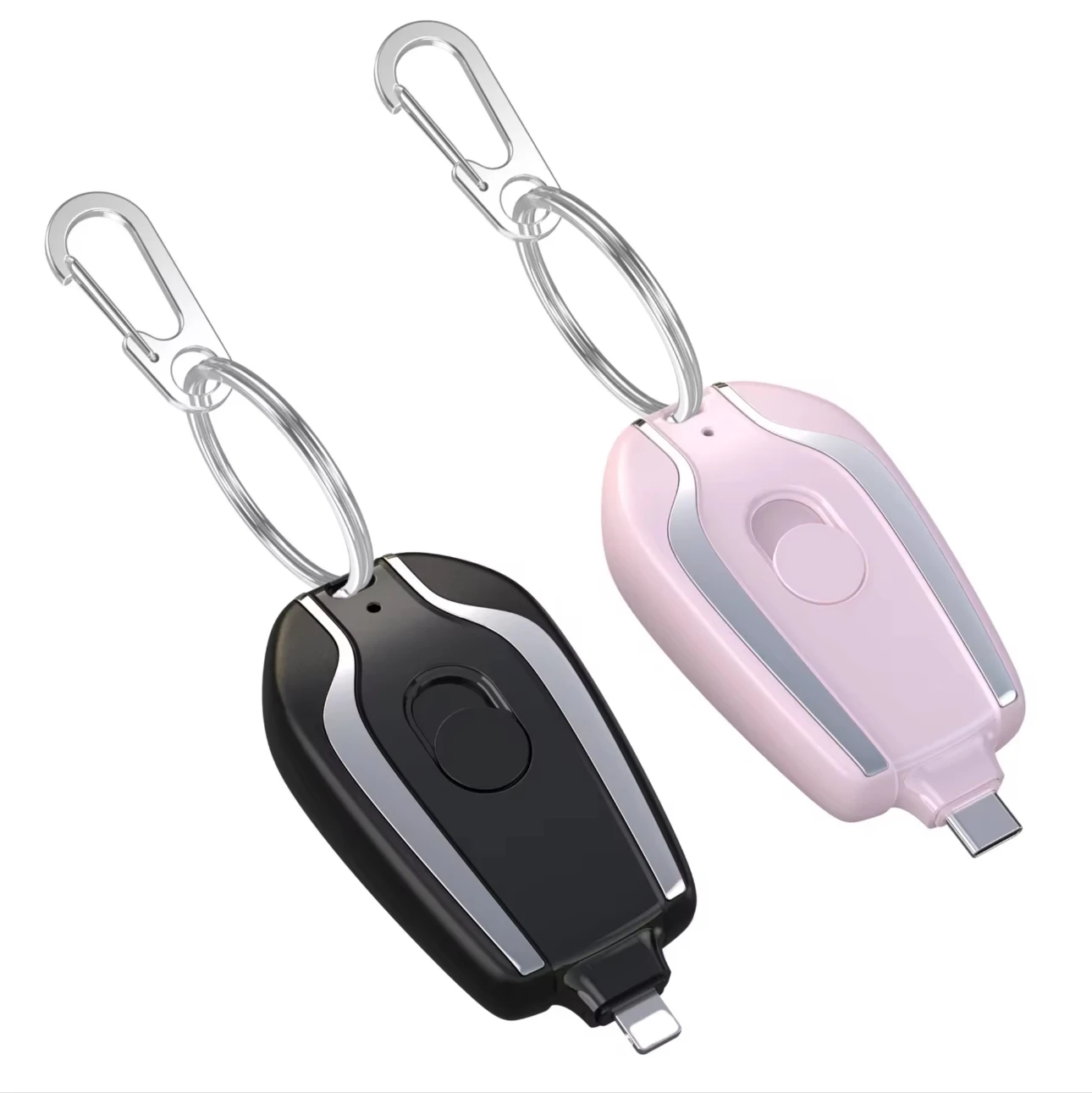 Portable Power Emergency Fast Charging Power Bank Battery for iPhone Mini Emergency Power Pod Keychain