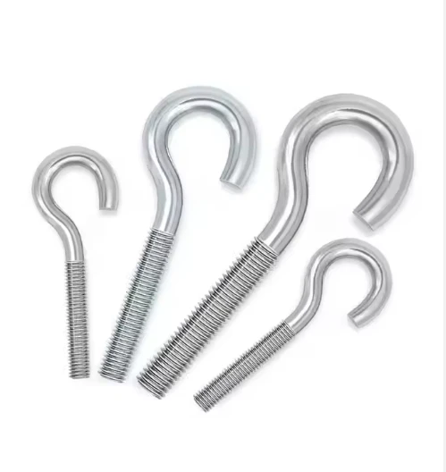 Custom Stainless Steel Sheep Eye Thread Closed Hook Ring Screw Eye Bolt for Industry Metric Measurement System