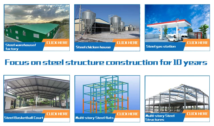 Steel Structure Warehouse Pen Farm Hen Farming Animals Laying Hens Easy Construction Chicken Breeding