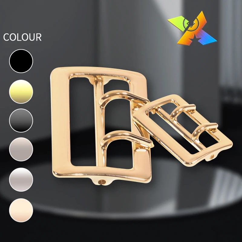 Factory custom solid brass belt buckle Zinc Alloy belt buckle mens New Fashion pin buckle double