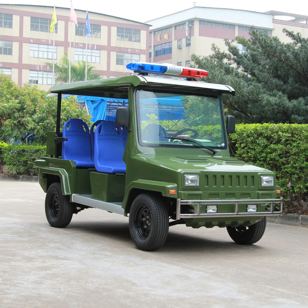  Новые автомобили 4x4 5 местный Электрический патрульный автомобиль с сертификатом