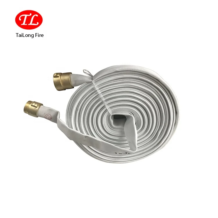 TL Single Jacket PVC Lined Fire Fighting Hose Canvas Fire Hose