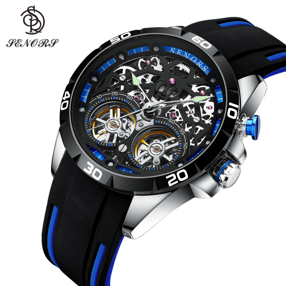 SENORSmens Sport Watch Water OEM/ODM Luxury Hot T Winner OE Automatic Men Watch CHARM Customized Logo Band Power Item
