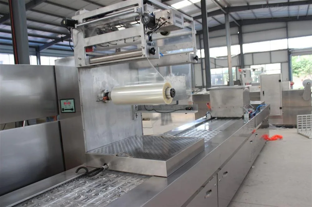 Stainless Steel Food  Automatic Vacuum Continuous Packing Machine Vacuum Packing Machine