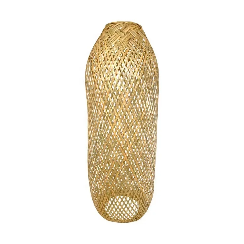 Factory supply high quality bamboo lampshade rattan lampshade woven pendant
