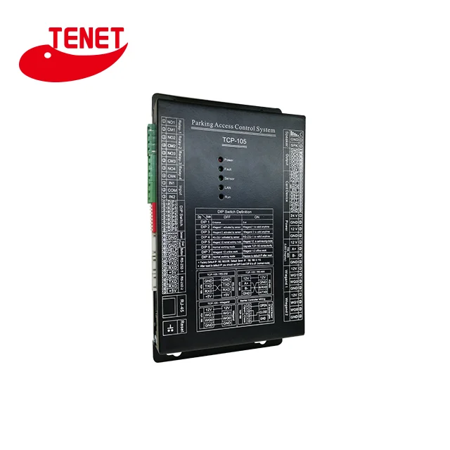 SDK provided tcp parking system controller base on web server