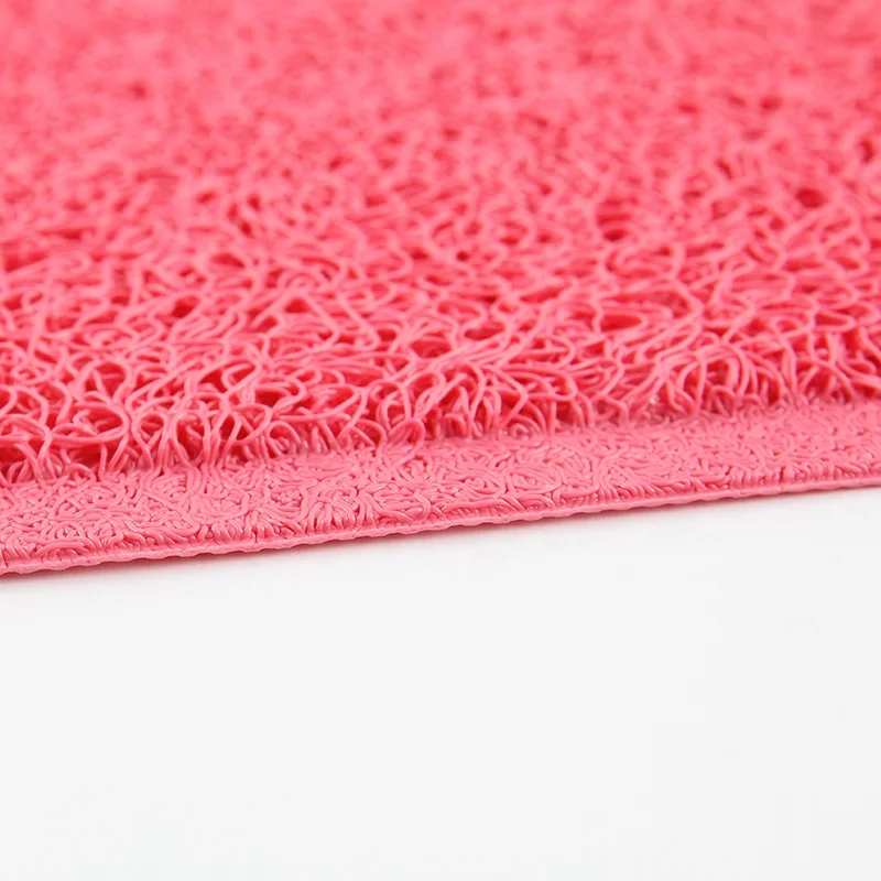 Anti slip waterproof  outdoor door floor mat cute Animal claw shape pvc Rubbeer plastic mat non-slip pet mat