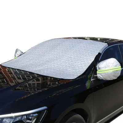 Новый товар Amazon солнцезащитный козырек от солнца снега пыли мороза автомобильный Снежный чехол для автомобиля зимний