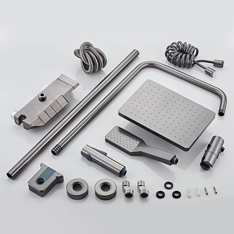 Bathroom Accessories Quality Men Shower Set Luxury Saving High Pressure Rainfall Kitchen Portable Purifying Shower Head