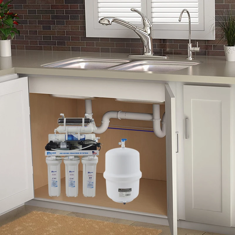 Lead-Free Drinking Water Filter Faucet for any RO Units System, 1/4-Inch Quick Push, Undersink/Kitchen use