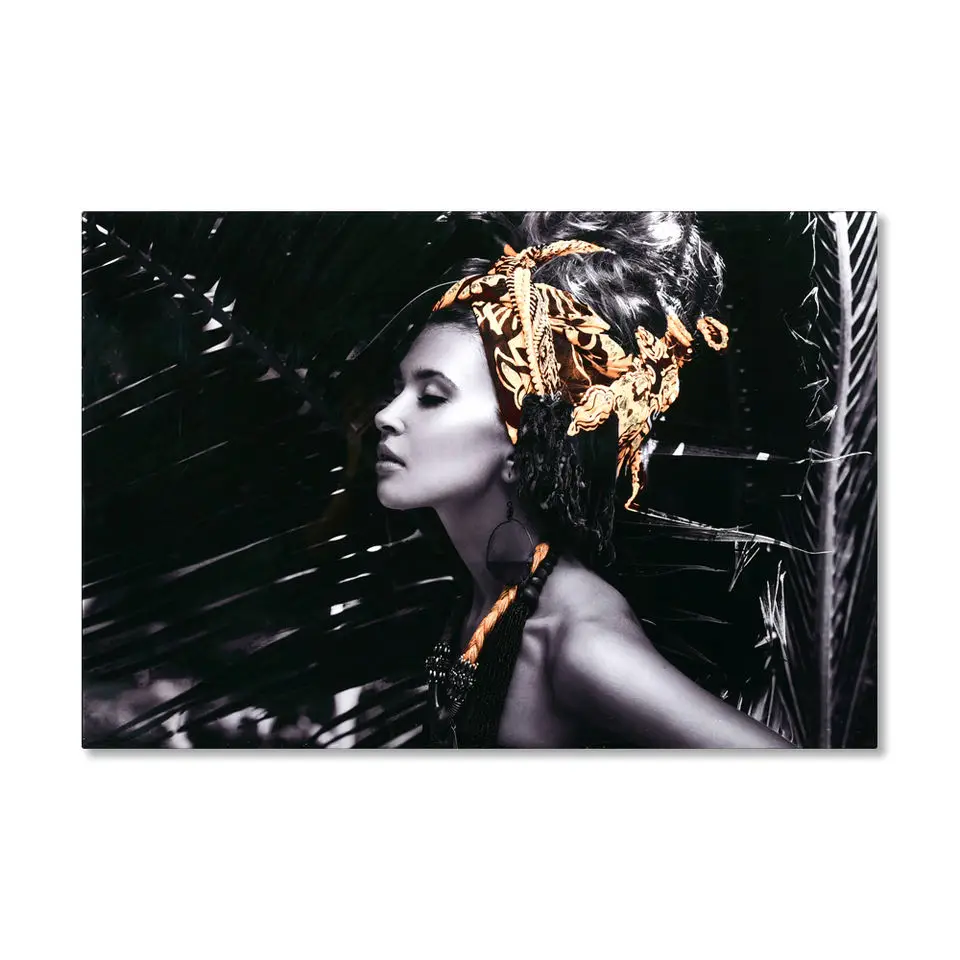 Factory Wholesale Wall Art Picture Design High Definition Printing HD Glass Painting with Gold Foil