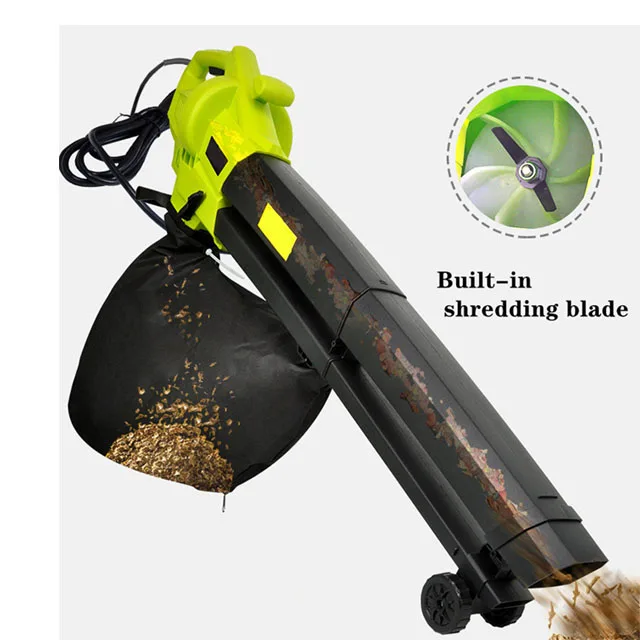 Power Tool Cordless Electric Air Blower Suction Handheld Leaf Dust Collector Cleaner Machine Leaf Suction Machine