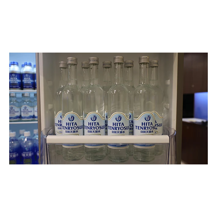 Weakly alkaline safe drinking glass bottle Japanese rich hydrogen water