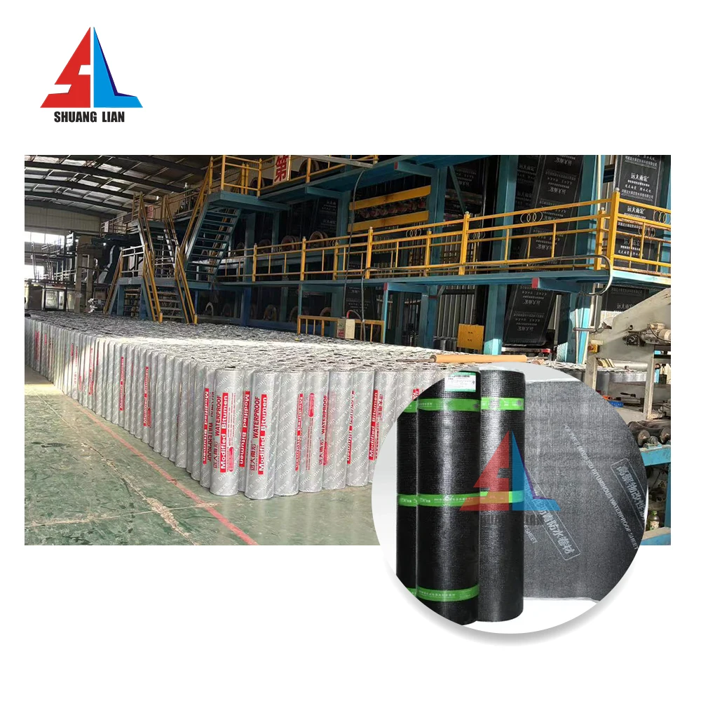 Household roof waterproofing membrane, low temperature resistant, anti-aging SBS asphalt waterproofing membrane