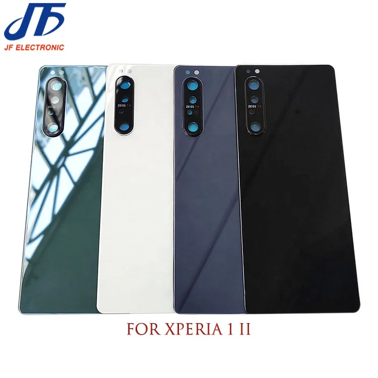 Back Glass For Sony Xperia 1 II Battery Cover Rear Door Housing Replacement
