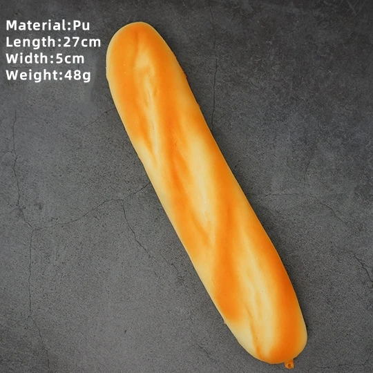 Yopin-2434 Hot Sale Realistic Baguette Bread Food Home Decor Artificial Toast Bread