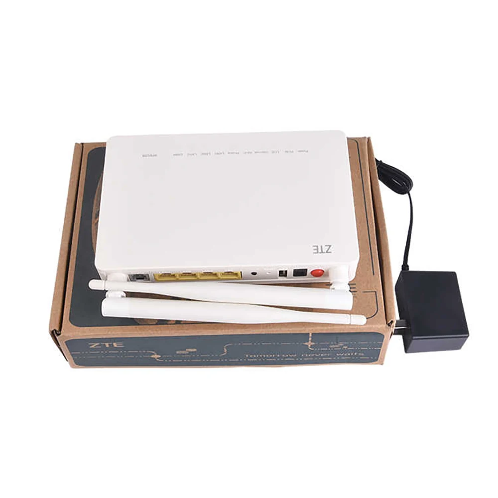  Новинка ZTE F660 V8 1GE 3FE 1POTS 1USB WiFi ONU F609 GPON
