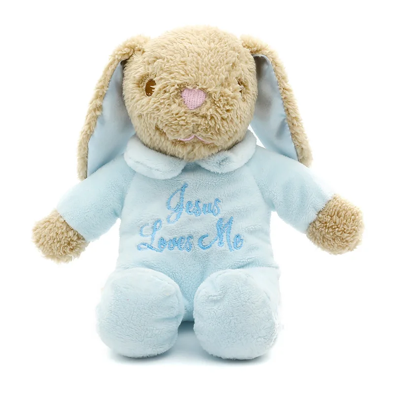 Plush Toy Musical Security Super Soft Custom My First Bear Cartoon Kids Stuffed Animal Plush Sleeping Teddy Bear