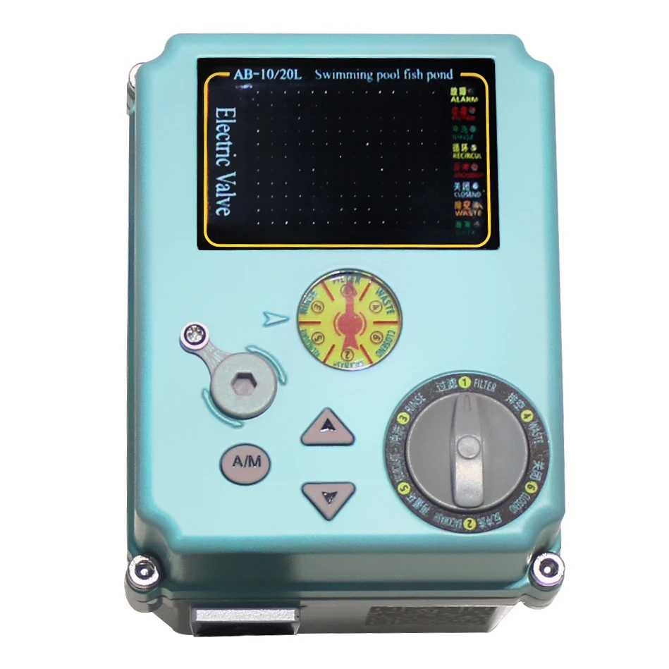 PIKES Swimming Pool Automatic Backwash Sand Filter Is Suitable For  6-position Multi-way Valve Actuator