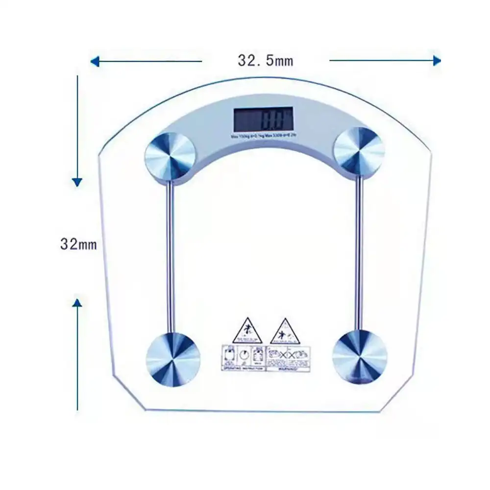 High Quality Digital Body Balance Fat Weight Scale Bathroom For Weight Weighing M Bveiugn Sm Oetouch 500Lbs - 560Lbs 255K
