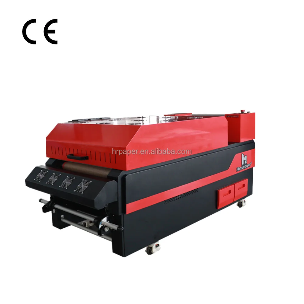 Hanrun paper new 80cm DTF powder shaker oven and smoking purifier for TXF150-75 DTF printer