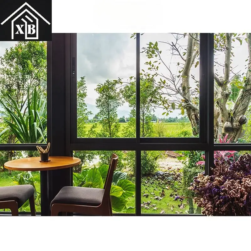 Balcony window Hurricane proof impact resistance Vancouver thermal break aluminium basement windows