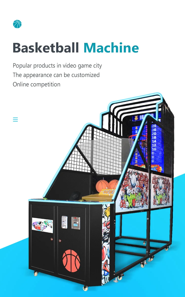 Супербаскетбольная машина уличный игровой автомат для игры в баскетбол
