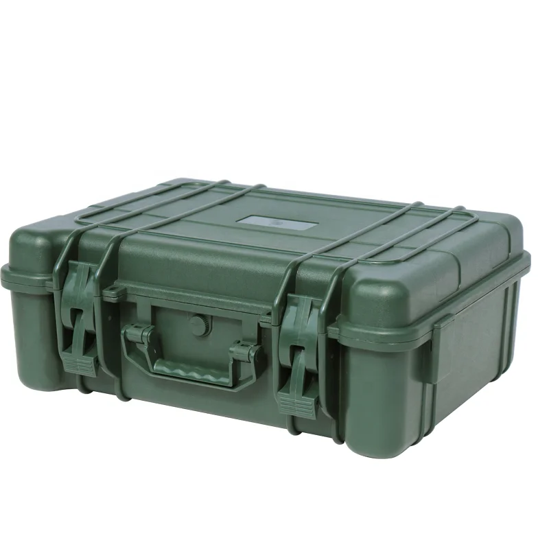 Custom  Ammo Box C206 ABS Plastic Hard Shell Gun Case with Handle TSA Approved