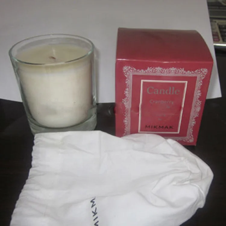 wholesale factory high quality aromatherapy purple scented soy wax candles in square glass