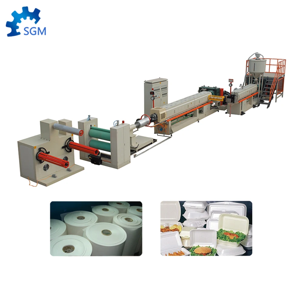 PS disposable thermocol plate making machine For  fast food box making