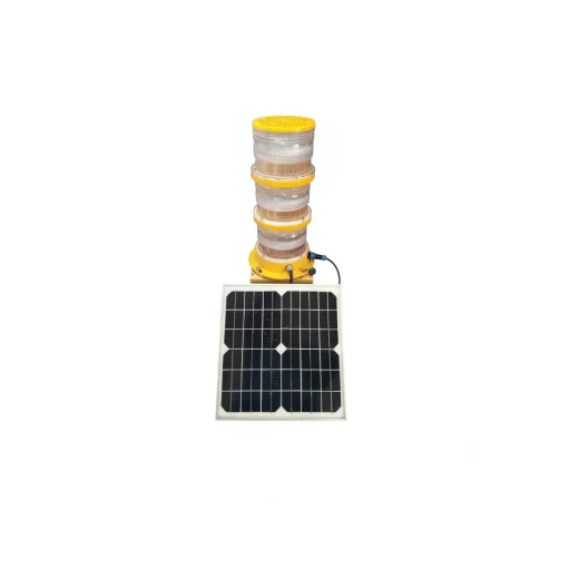 TY4W Solar Powered High Intensity Type A Obstruction Light,aviation lamp,tower warning light