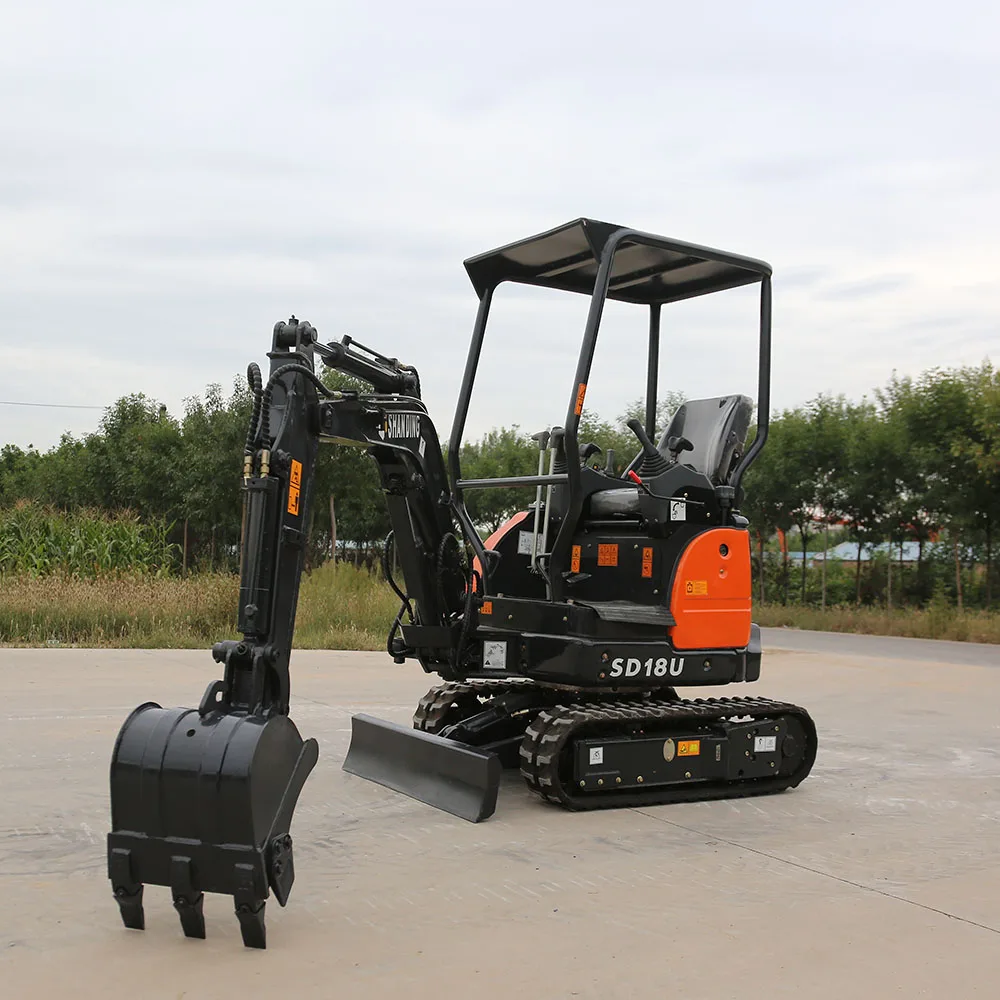 EPA 4 EURO 5 China Small Micro Digger 3 2 3.5 1.2 1 Ton used Mini Excavator