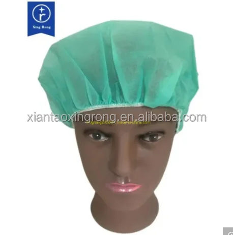 Disposable Non Woven Bouffant Mob Cap with CE ISO
