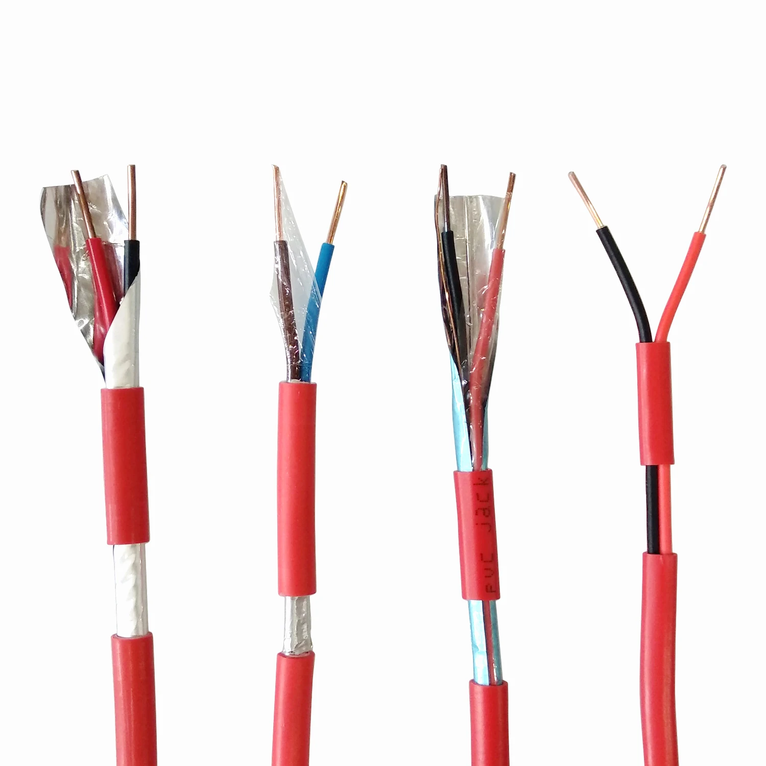 hot sale Saudi Arabia market 2core 1.5mm2  cca unshielded shielded fire rated cable alarm wire security fire resistant cable