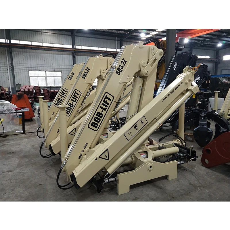 swing arm grove hydraulic truck crane