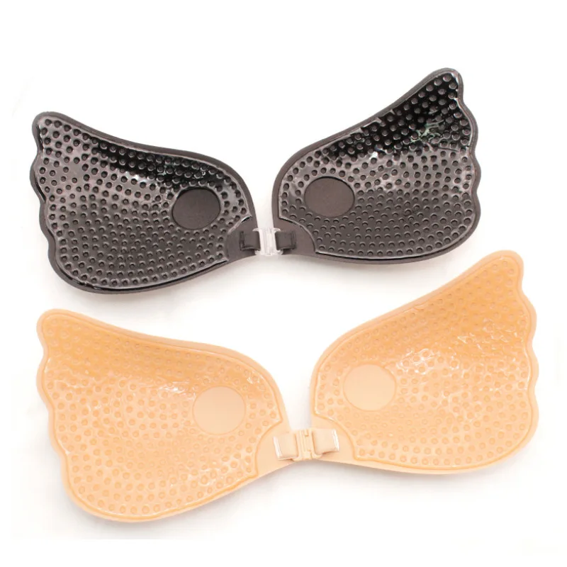 Hot Sale Silicone Sticky Bra Strapless Backless Adhesive Invisible Lift up Push up Nipple Bras