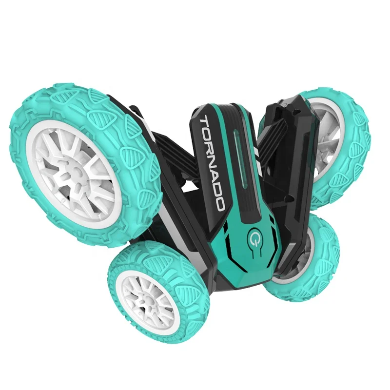 Double Sided 360 Degree Rotating Remote Control Toys Car With Battery , gesture RC Stunt Car For kids