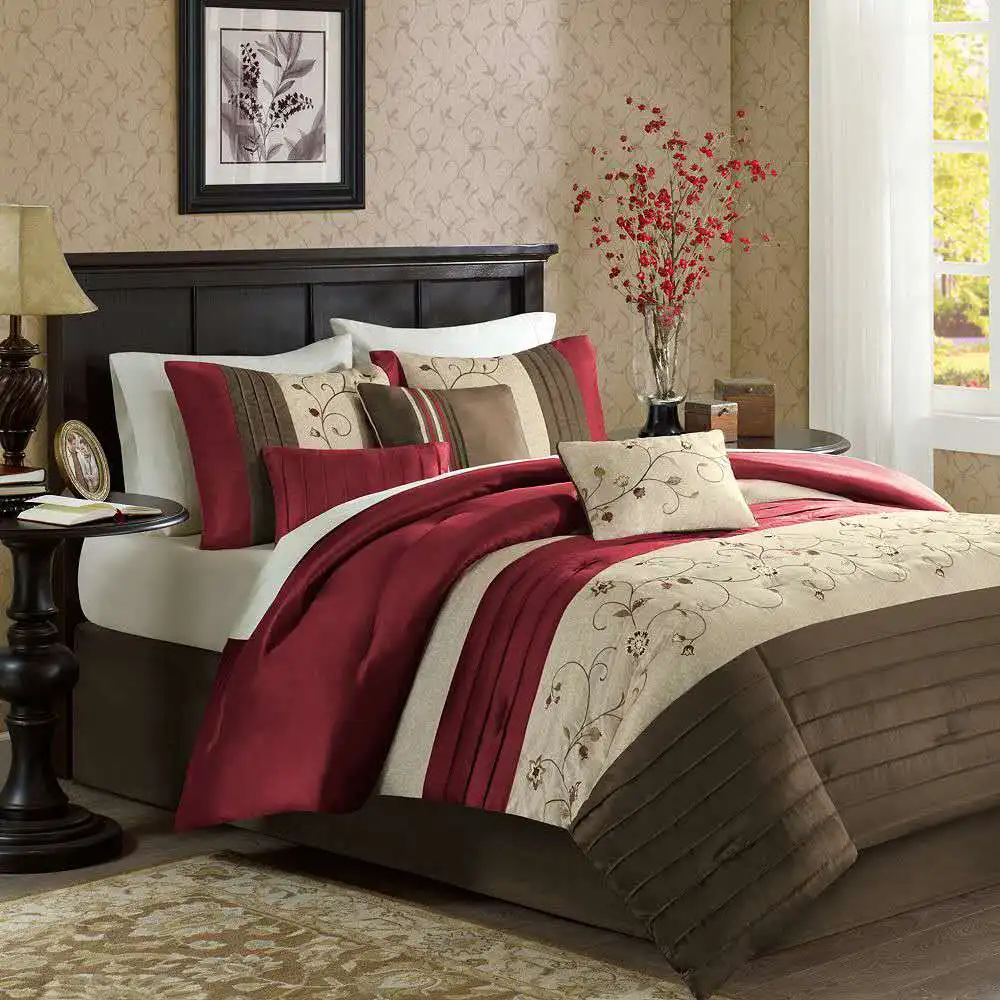 Aoyatex Bedding set luxury designs Bed-In-A-Bag printed bedding comforter set