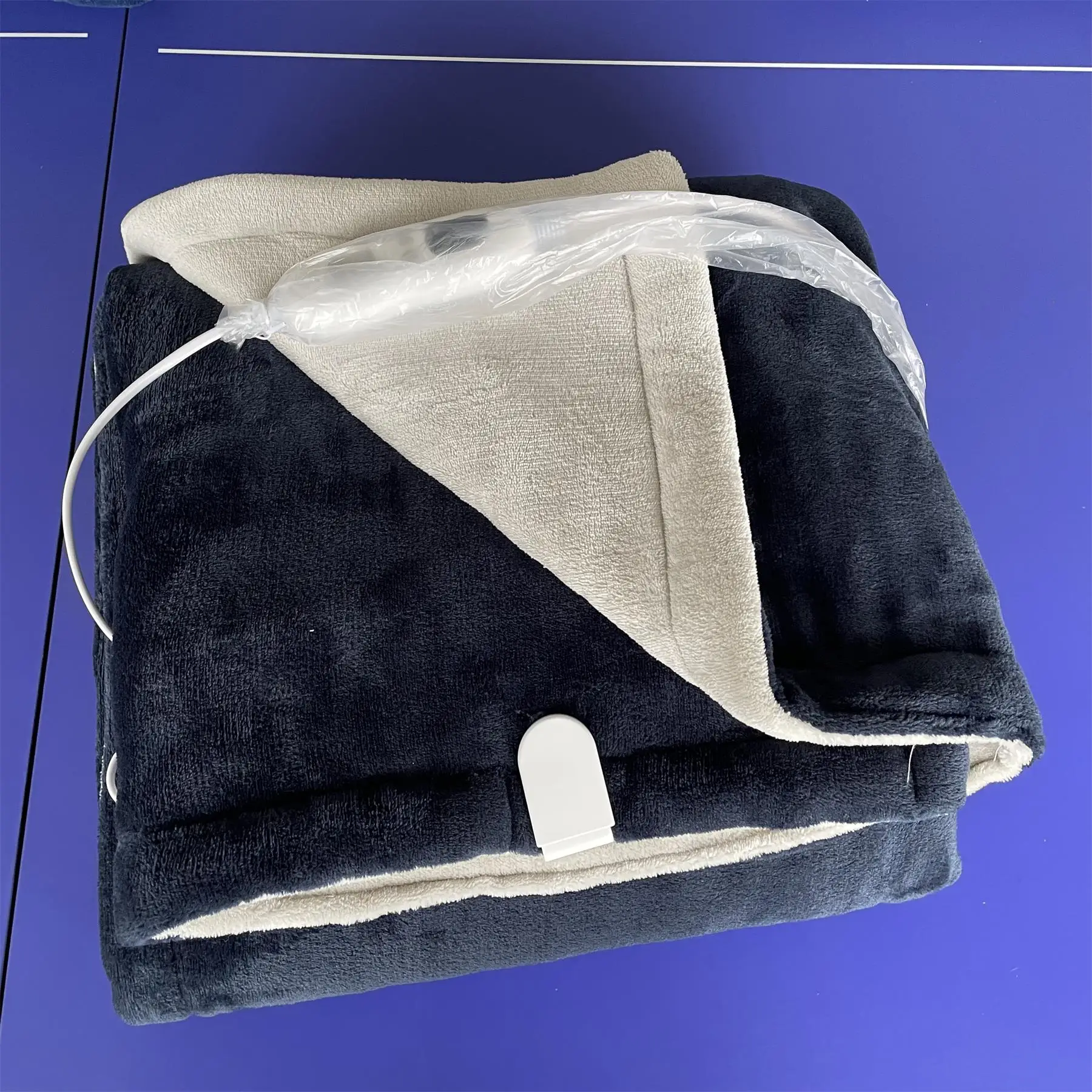 Плюшевое одеяло Sherpa с подогревом, полноразмерные Электрические одеяла для кровати