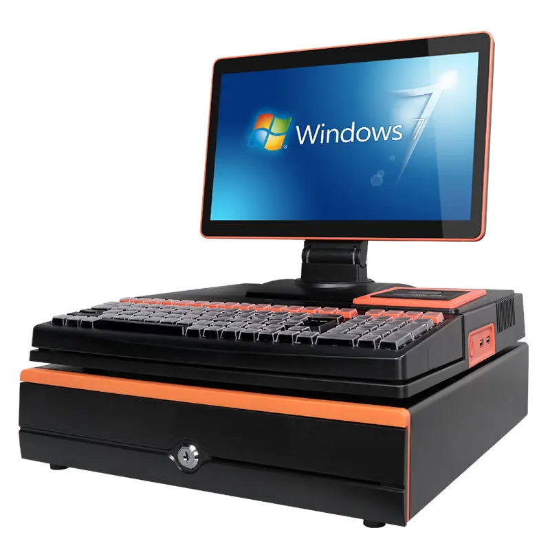 15' POS System Machine All in One Portable Smart Cash Registers on Sale