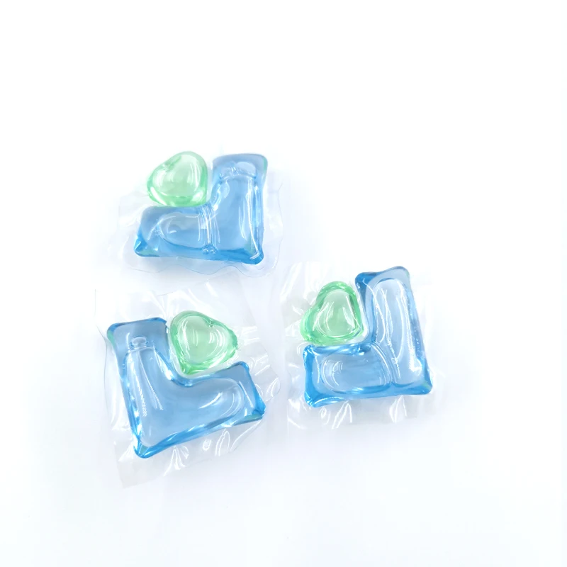 Wholesale Hot 2 Chamber Laundry Pods Laundry Detergent Capsule Pod Detergent Capsules For Household Cleaning
