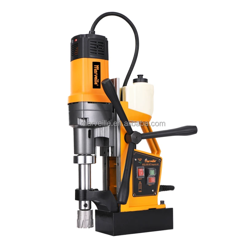 Marveille MW-68T 2000W 200-600 R/min 18500N 68 mm Annular Cutter Magnetic Drill Machine 220v