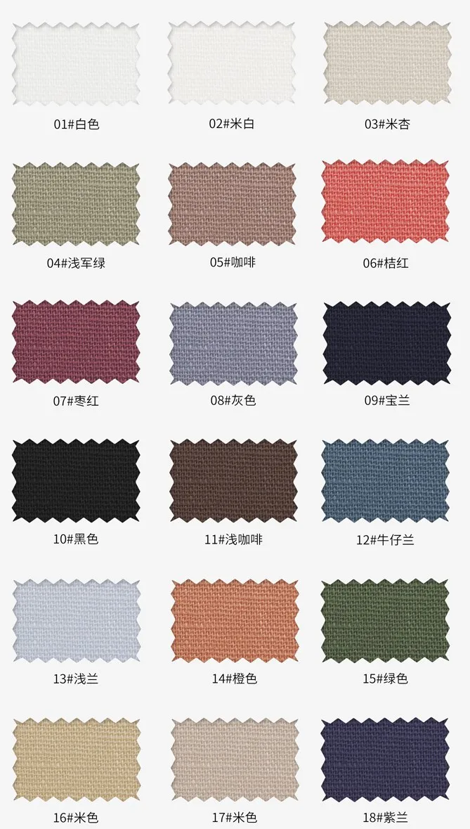 High quality wholesale supplier man shirt suit dress pillowcase organic soft spandex cotton linen fabric