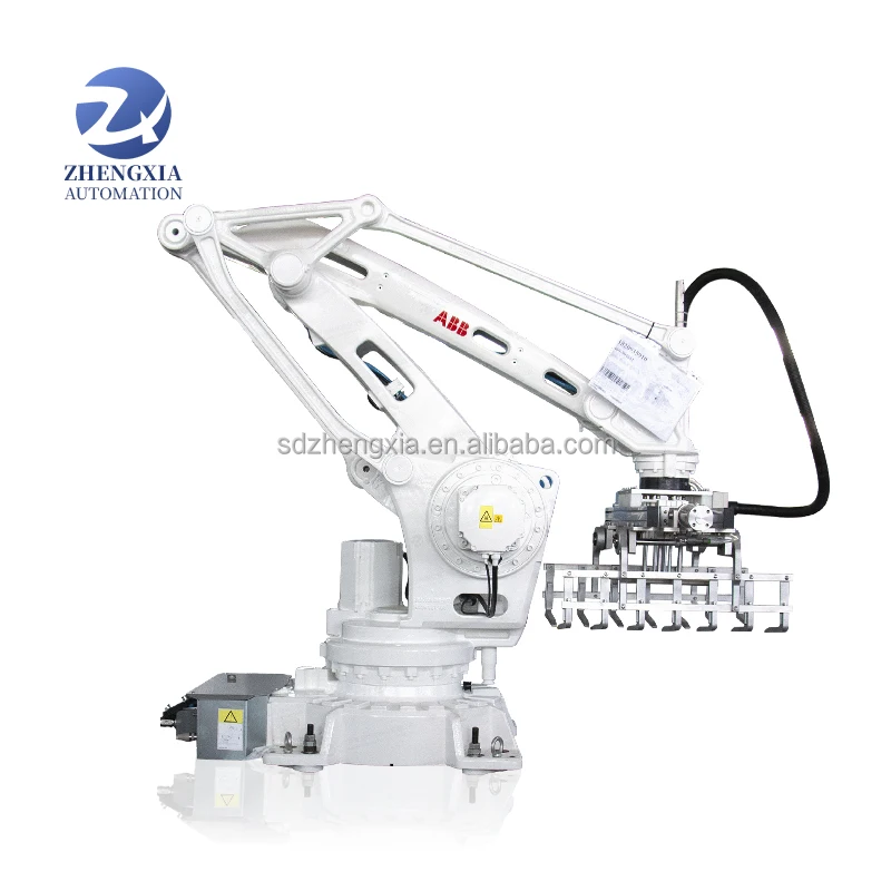 ABB Robotic Intelligent Automatic Equipment Cement 50kg Bag Box Palletizer Carton Box Palletizing machine